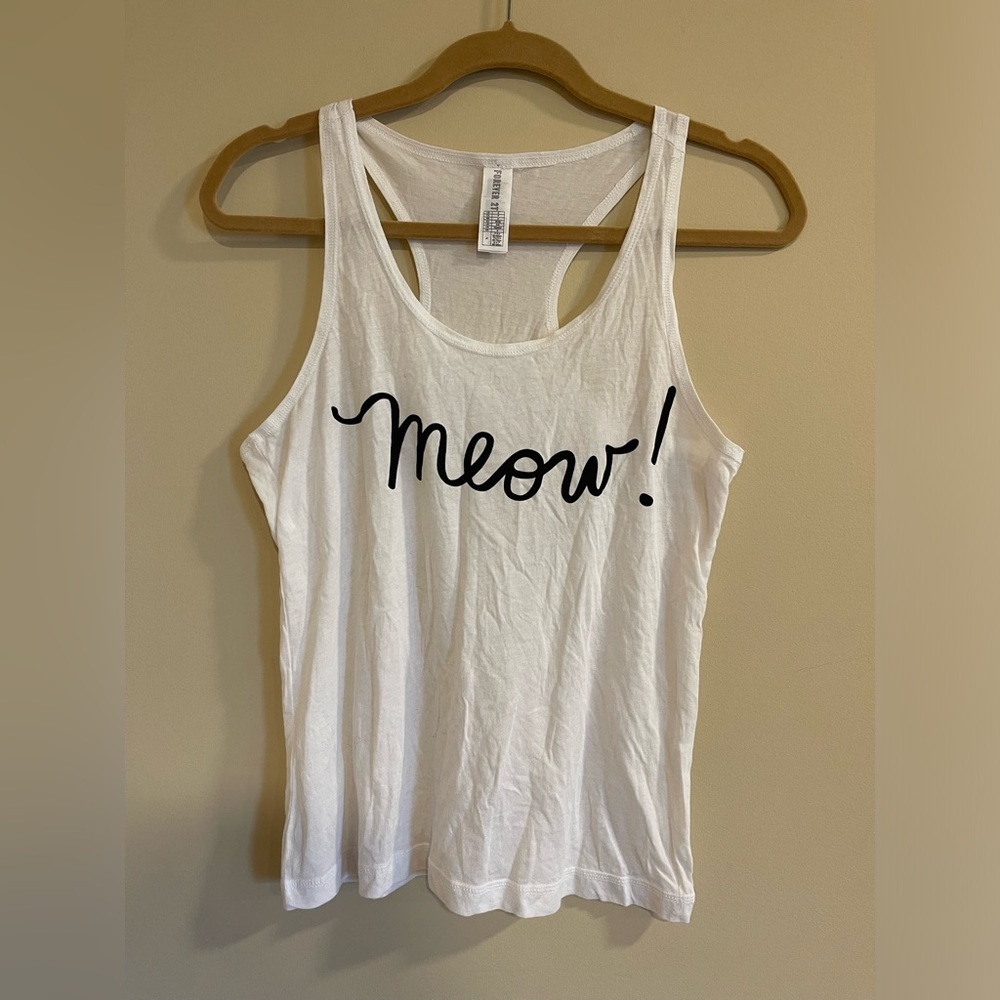 Forever 21 meow tank top​​​​​​